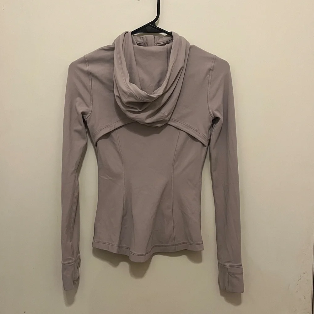 Lululemon define hooded jacket size 2 in pink bliss (nulu) - Picture 4 of 5